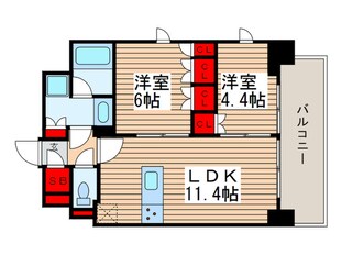 ブラウ東上野の物件間取画像